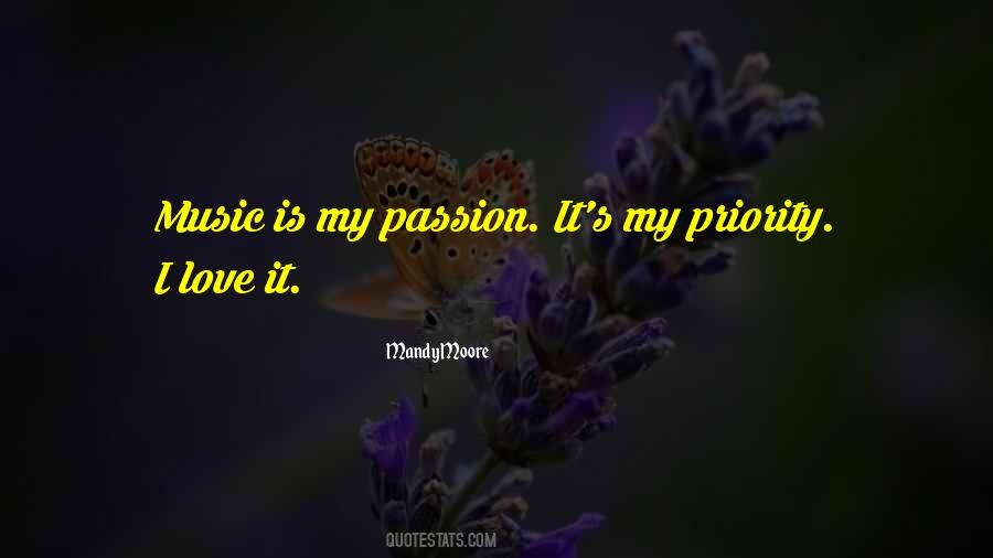 Quotes About Passion On Music #369960