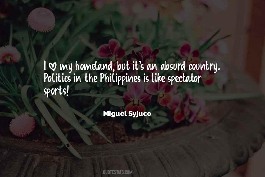 Quotes About Politics In The Philippines #1683680