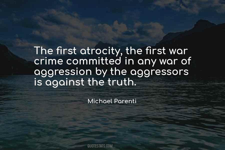 Quotes About Aggressors #813504