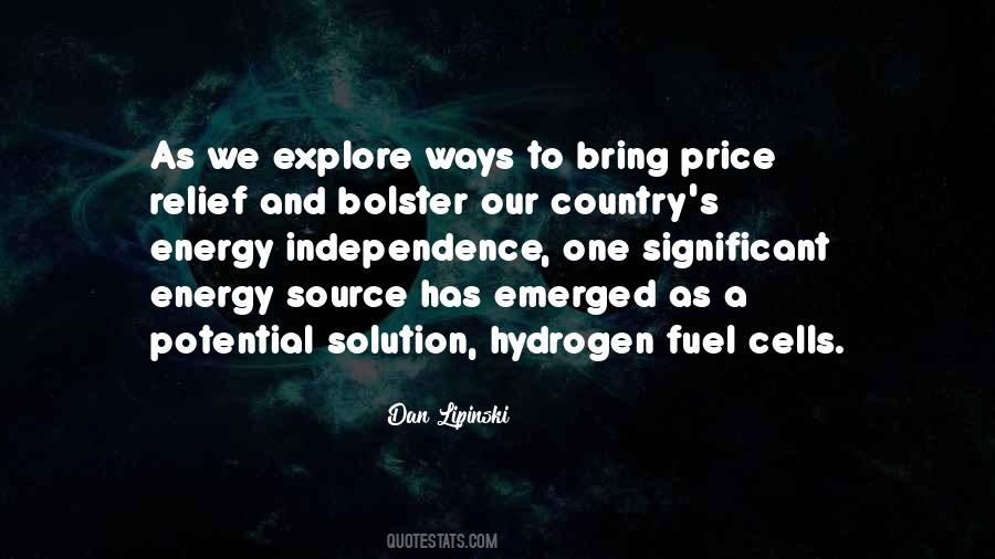 Quotes About Hydrogen Fuel Cells #391092