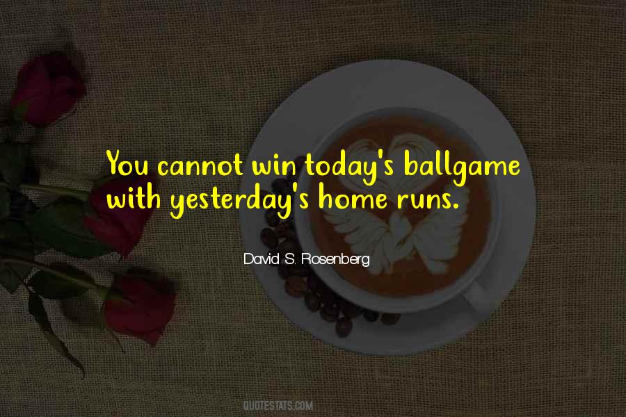 Quotes About Home Runs #45500