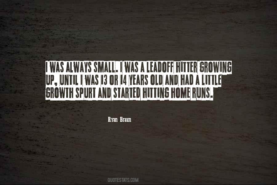 Quotes About Home Runs #95349