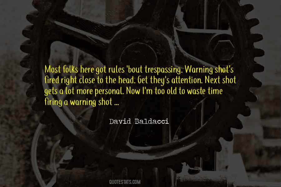 Quotes About Trespassing #1788924