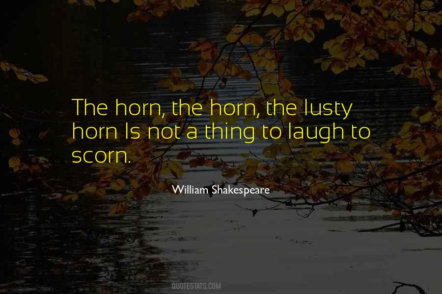 The Horn Quotes #676370