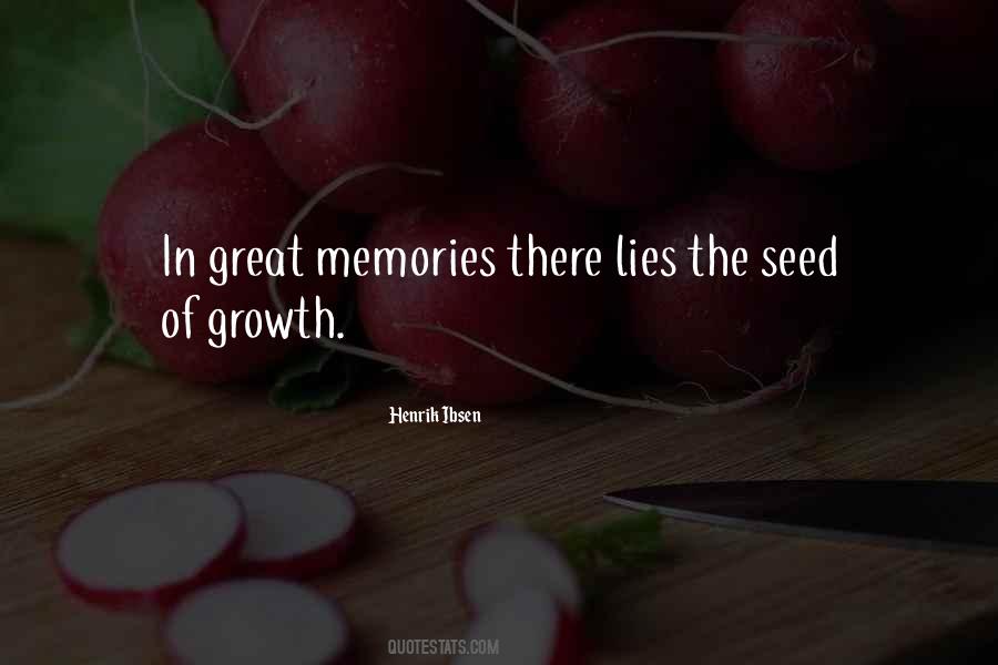 Quotes About Great Memories #168532