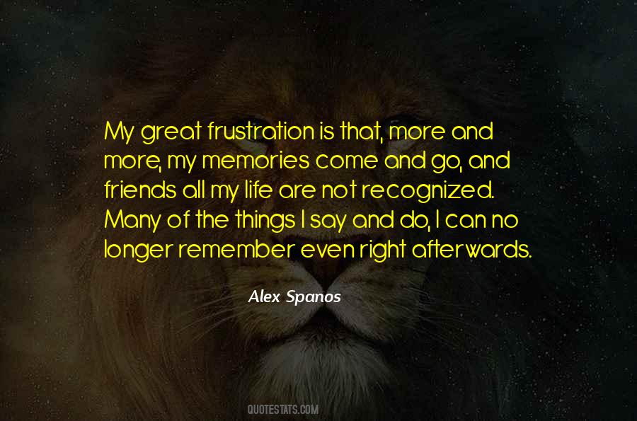 Quotes About Great Memories #177067