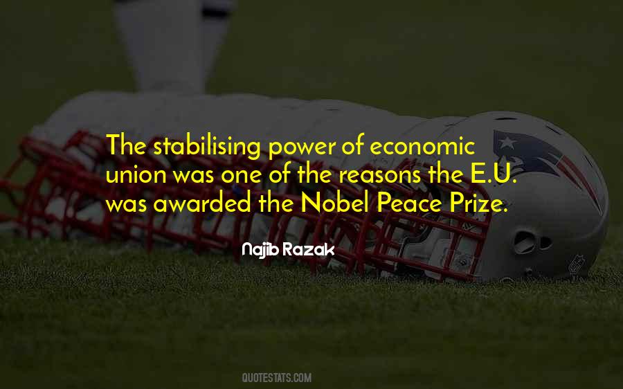Quotes About The Nobel Peace Prize #1242124