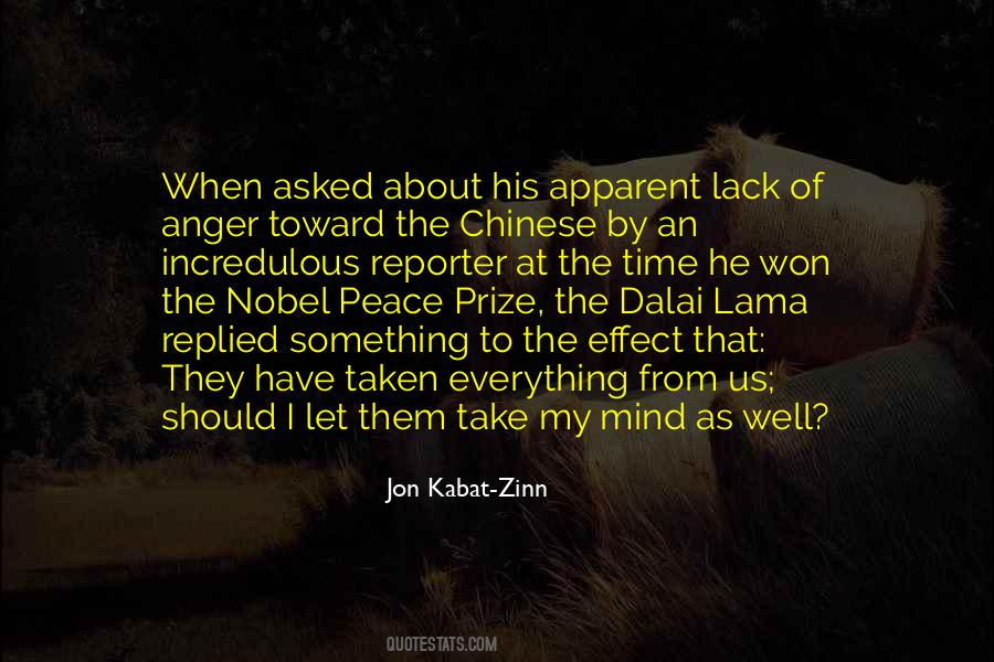 Quotes About The Nobel Peace Prize #560750