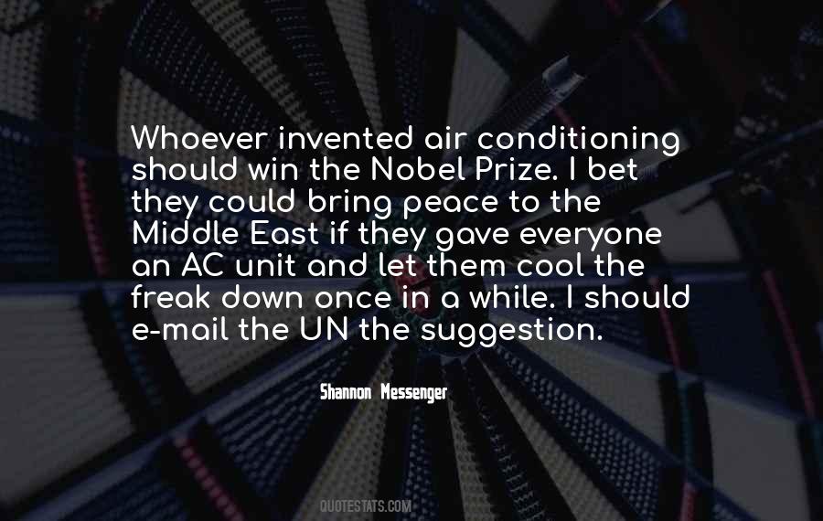 Quotes About The Nobel Peace Prize #605921