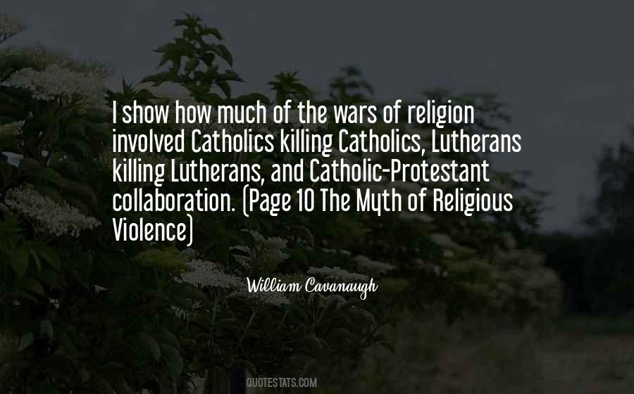Quotes About Religious Wars #306647