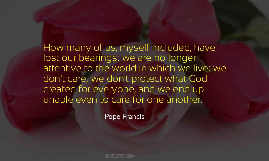 Quotes About God's Care For Us #1363231