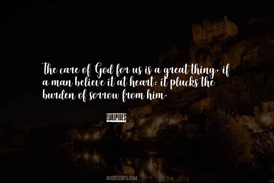 Quotes About God's Care For Us #816312