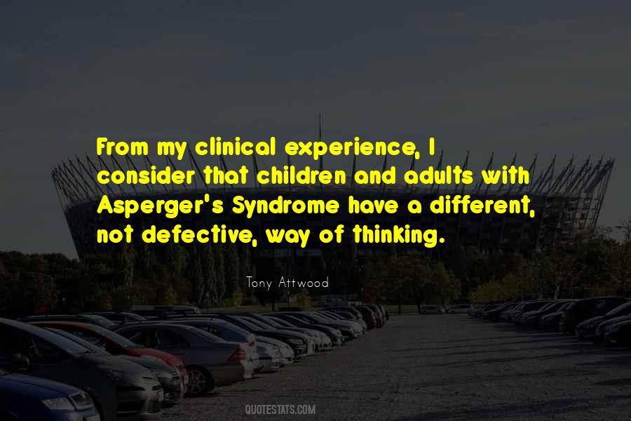 Quotes About Clinical Experience #829079