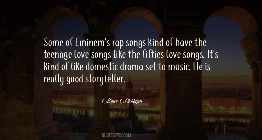 Quotes About Rap Songs #382589