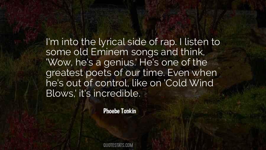 Quotes About Rap Songs #894185