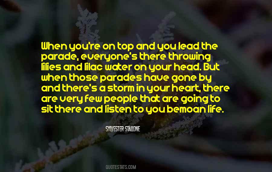 Quotes About Parades #1574922