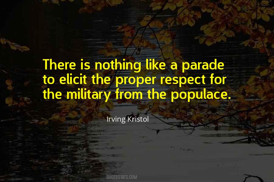 Quotes About Parades #856562