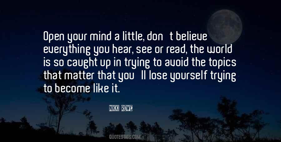 Quotes About Caught Up #1385574