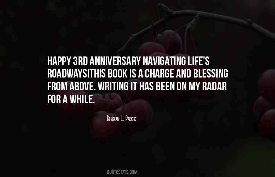 Quotes About 3rd Anniversary #1135858