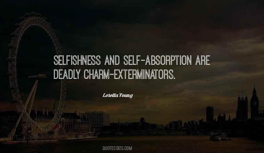 Quotes About Self Absorption #964291