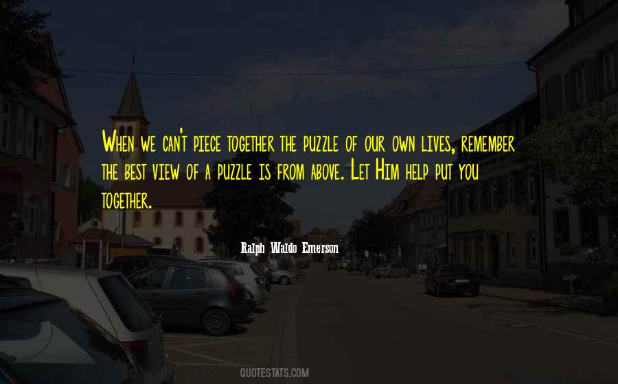Quotes About View From Above #704517