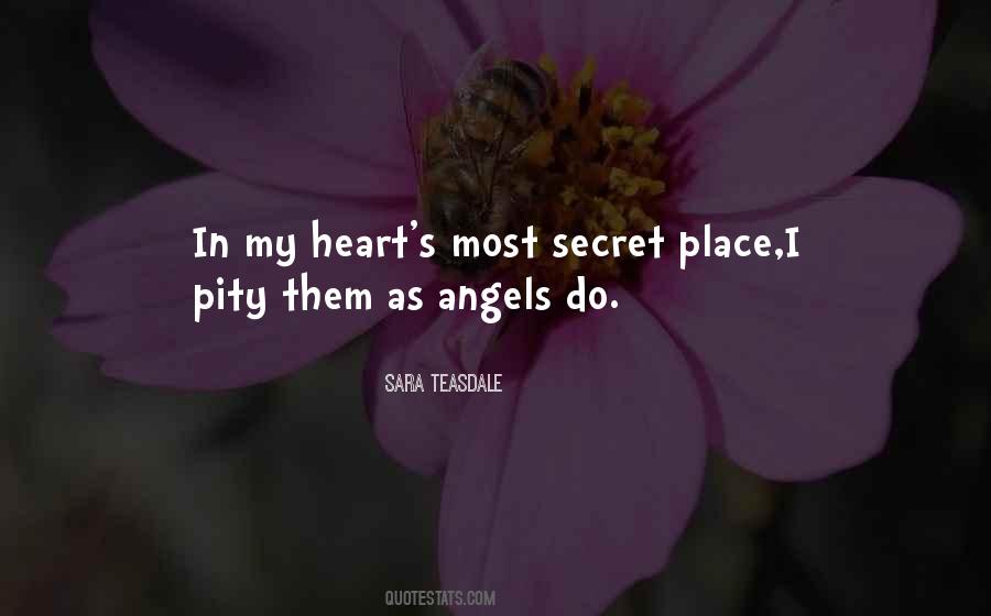 Secret Place Quotes #1584150