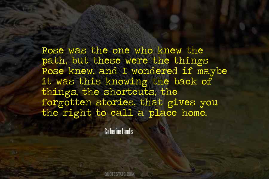 Quotes About Knowing One's Place #1264270