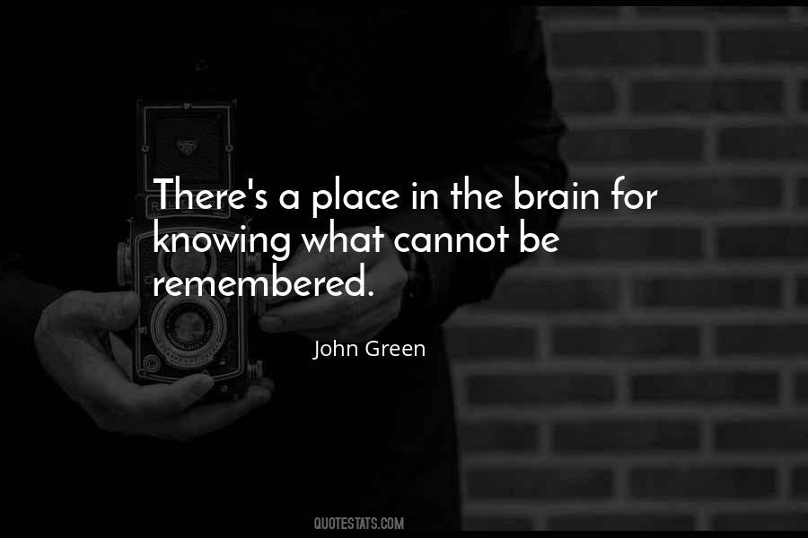 Quotes About Knowing One's Place #507051