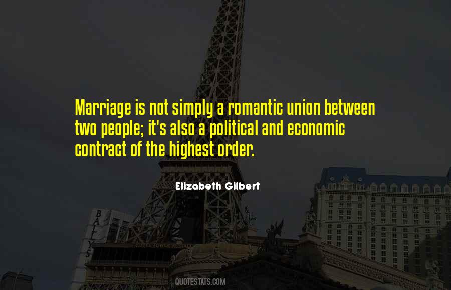 Quotes About The Union Of Marriage #1257560