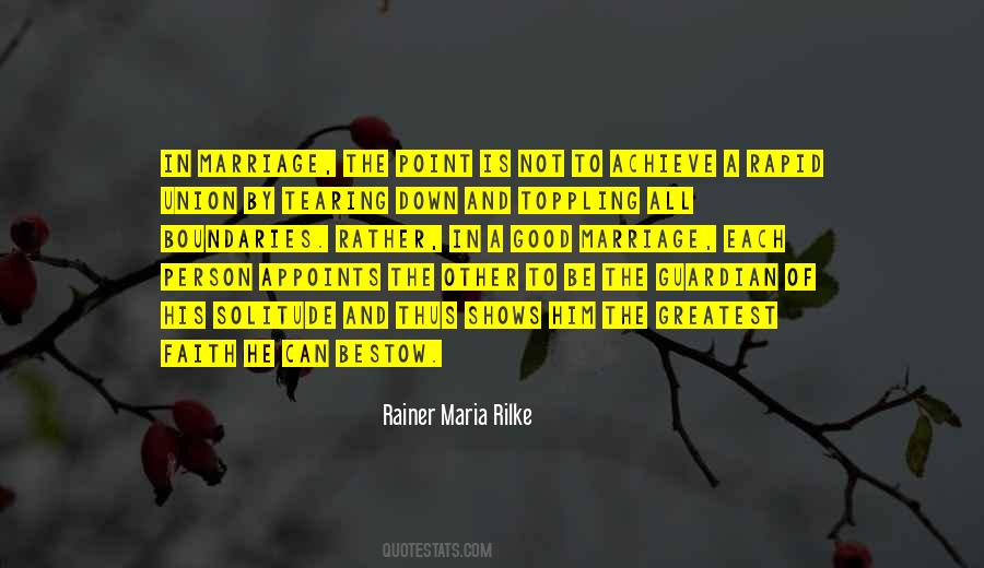 Quotes About The Union Of Marriage #1517072