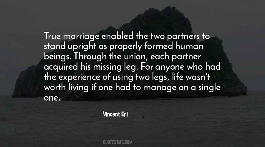 Quotes About The Union Of Marriage #1535517