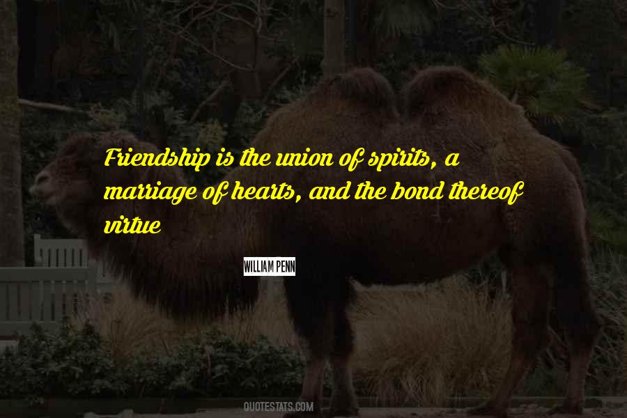 Quotes About The Union Of Marriage #163268