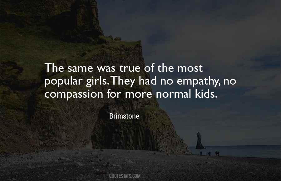 Quotes About Normal Girl #1730036