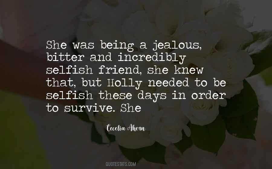 Quotes About Not Being Jealous #815422