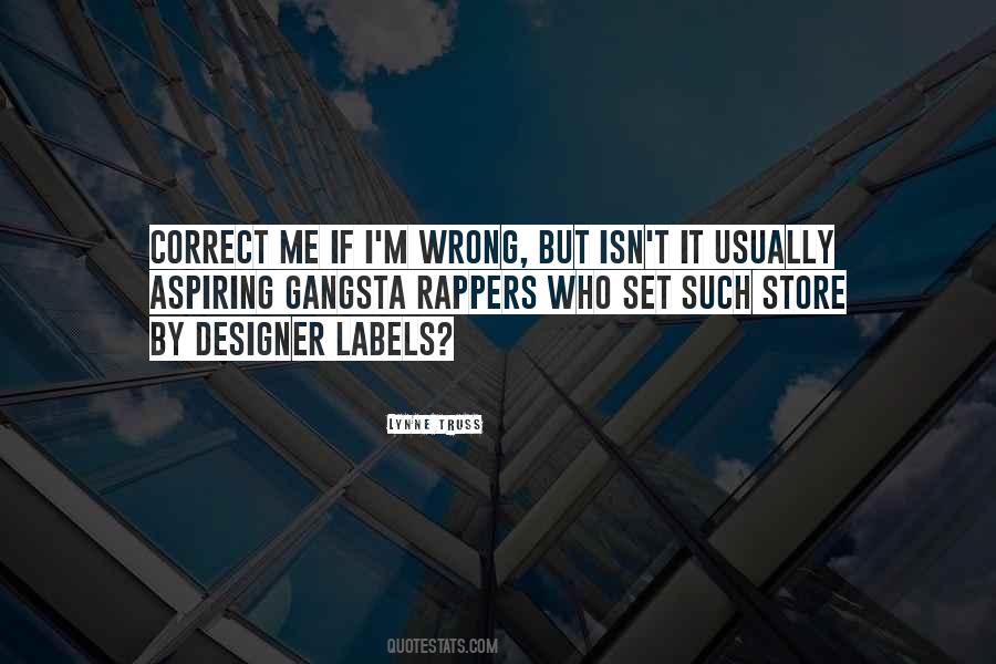 Quotes About Designer Labels #839213