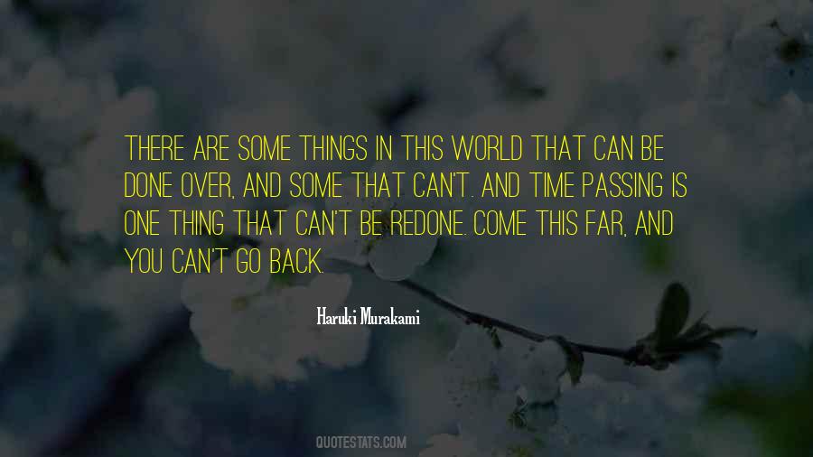 Quotes About Passing Over #202231