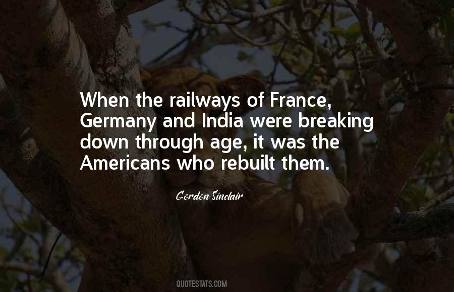 Quotes About Railways #1503403