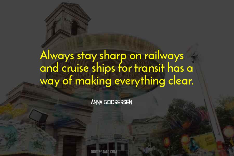 Quotes About Railways #773554