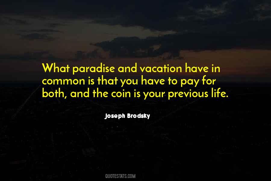 Paradise Vacation Quotes #1545148