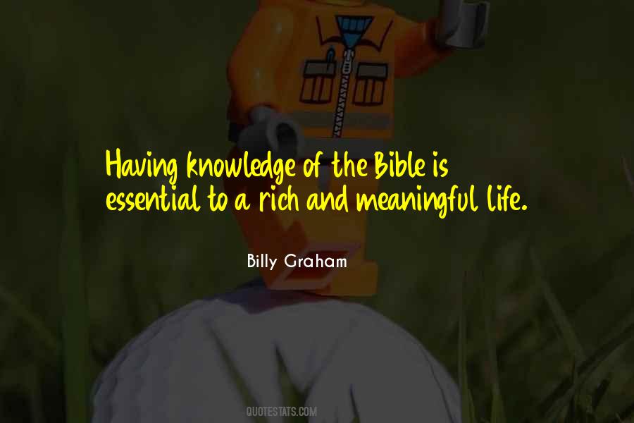 Quotes About Bible Knowledge #1238347