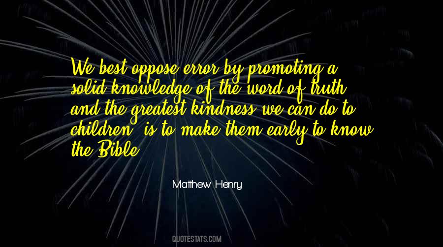 Quotes About Bible Knowledge #1527127