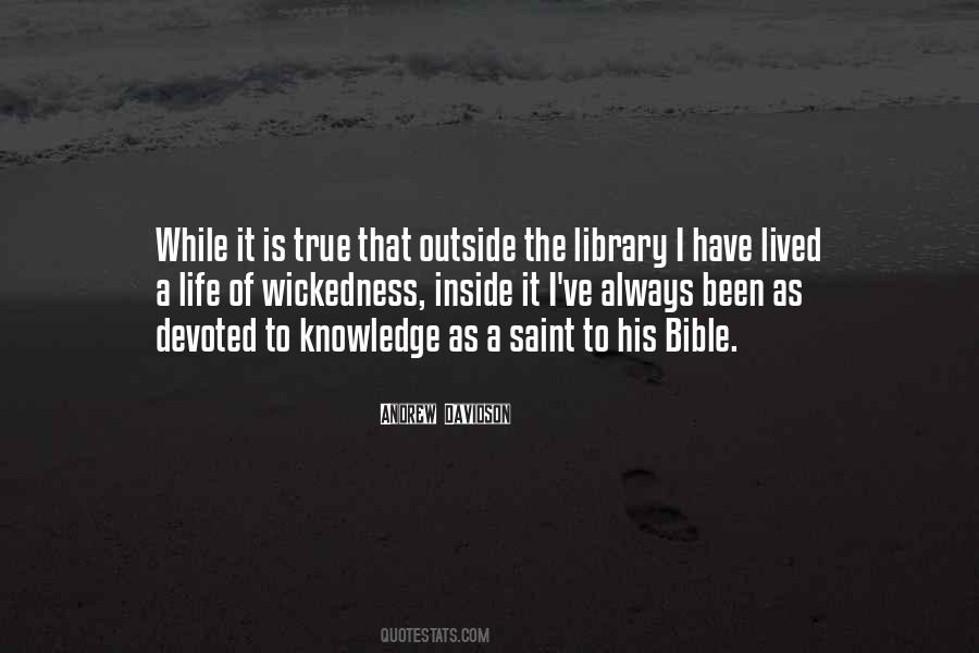 Quotes About Bible Knowledge #1548620