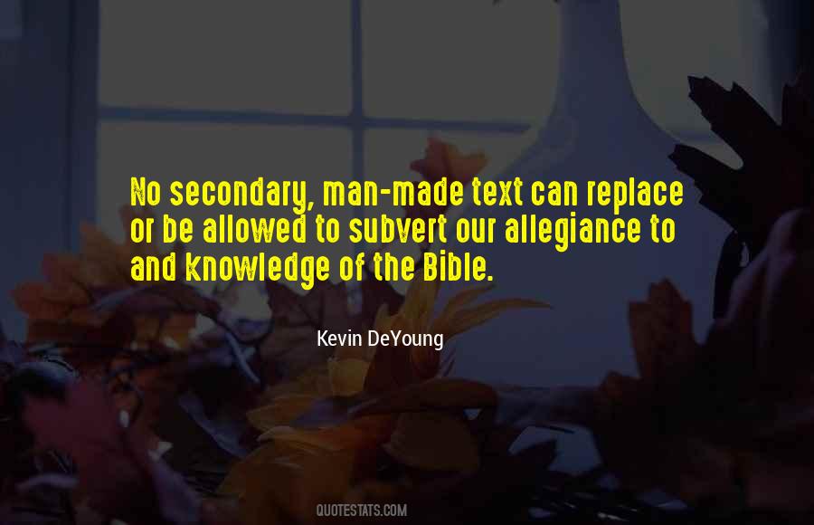 Quotes About Bible Knowledge #1801543
