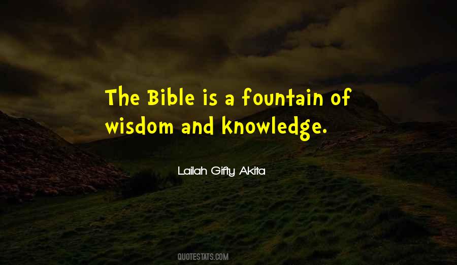 Quotes About Bible Knowledge #210215