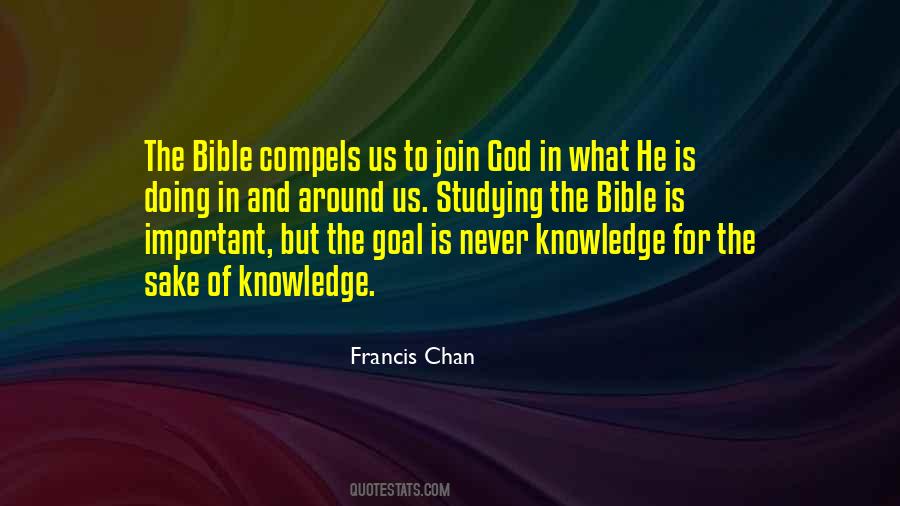 Quotes About Bible Knowledge #283509