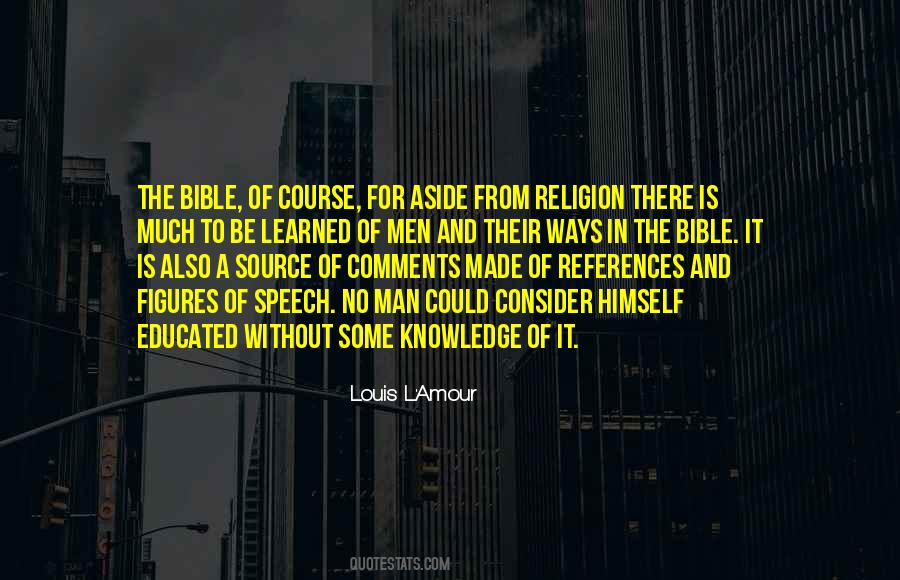 Quotes About Bible Knowledge #435687