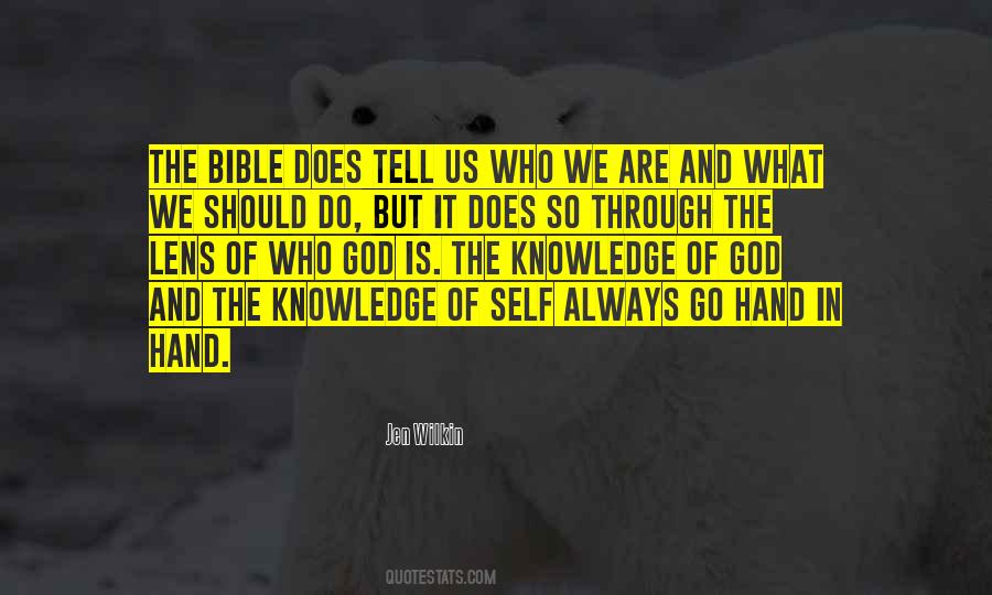 Quotes About Bible Knowledge #445535