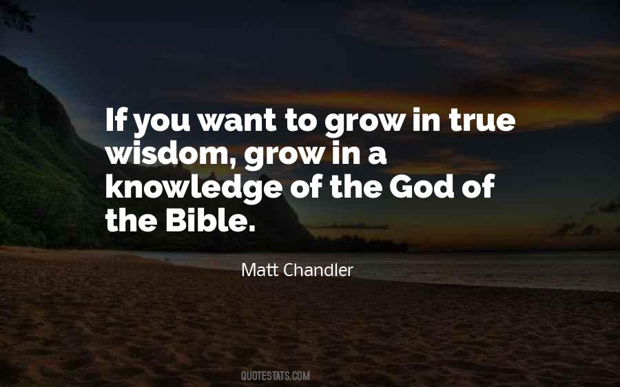 Quotes About Bible Knowledge #478546