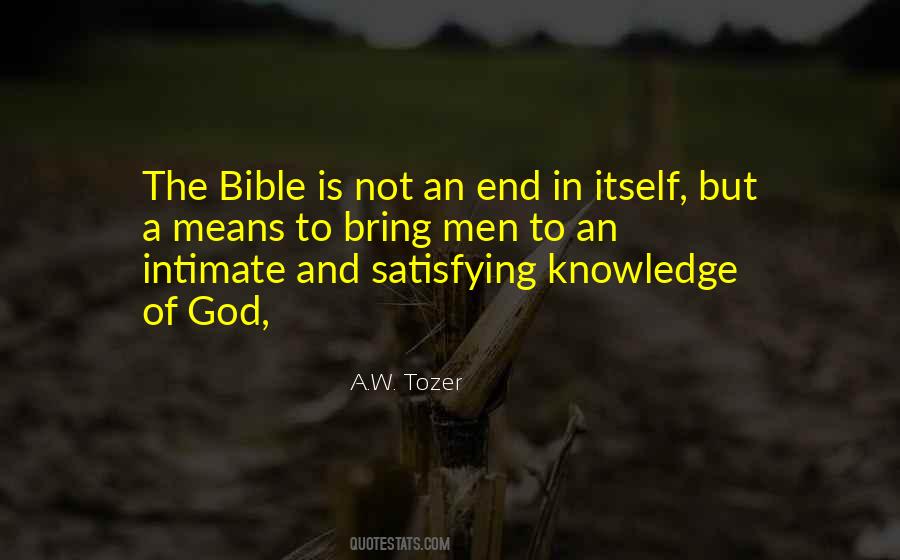 Quotes About Bible Knowledge #501723