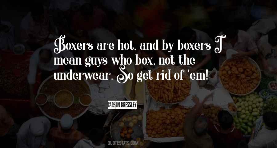 Quotes About Boxers #711213